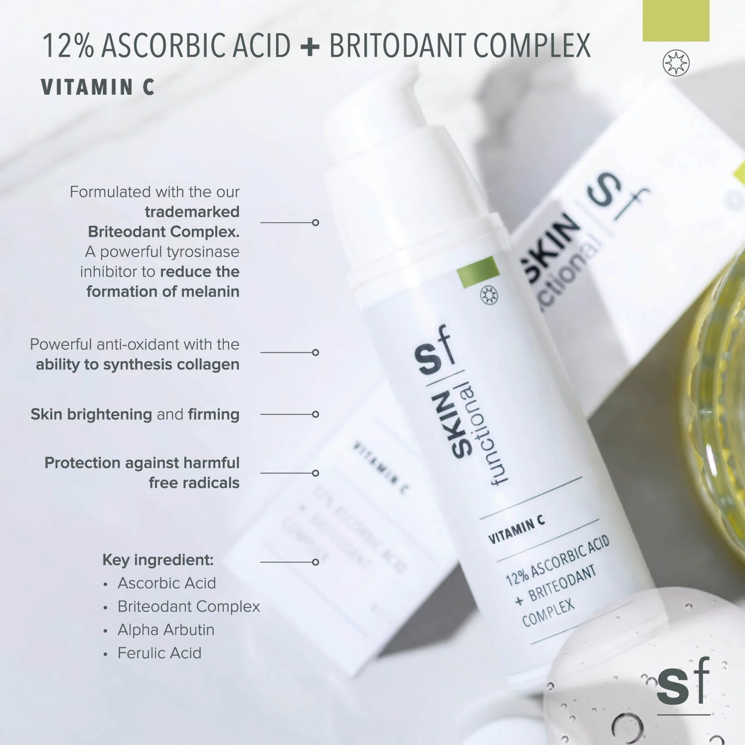 12% Ascorbic Acid + Briteodant Complex Serum - Image 4