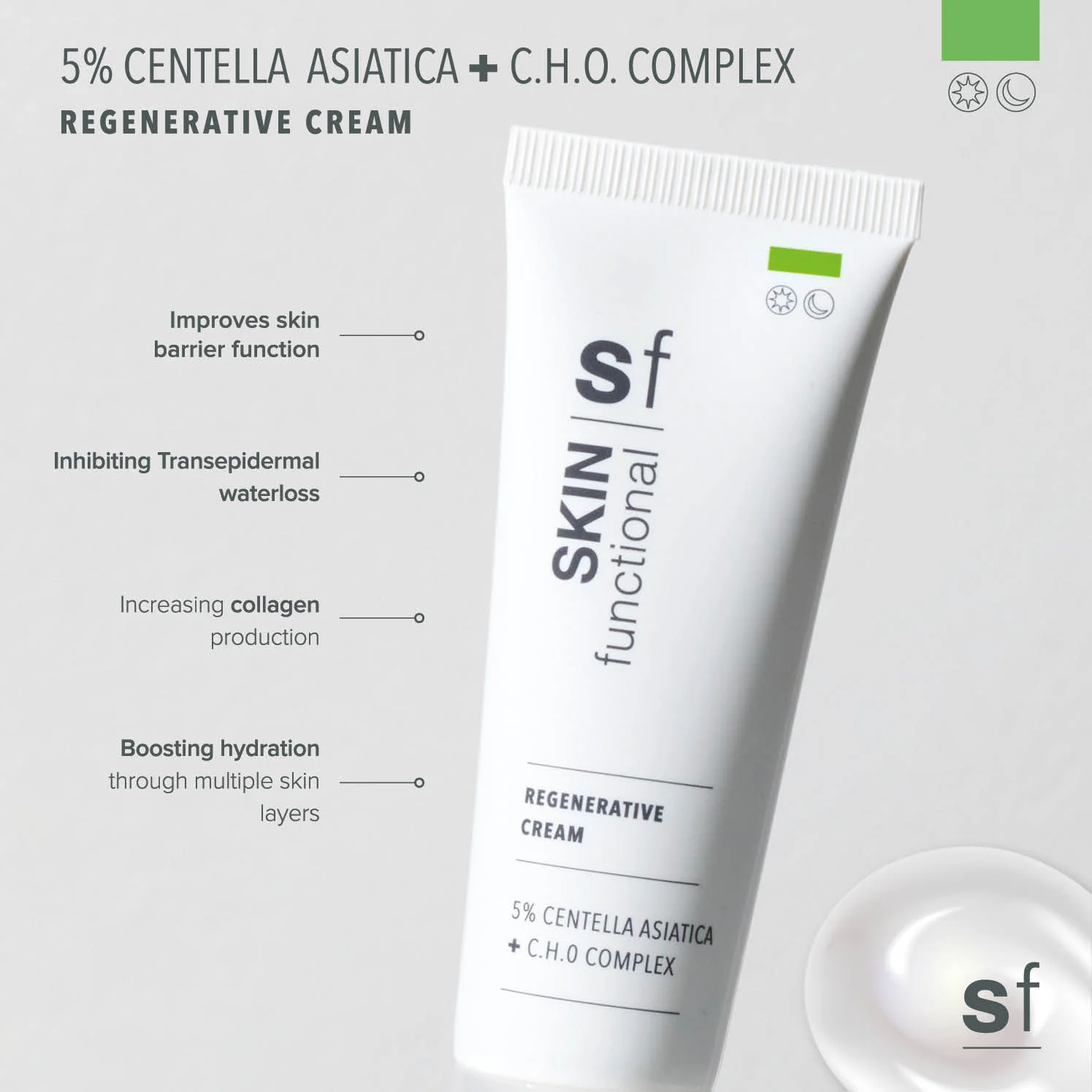 5% Centella Asiatica + C.H.O Complex Moisturiser - Image 4