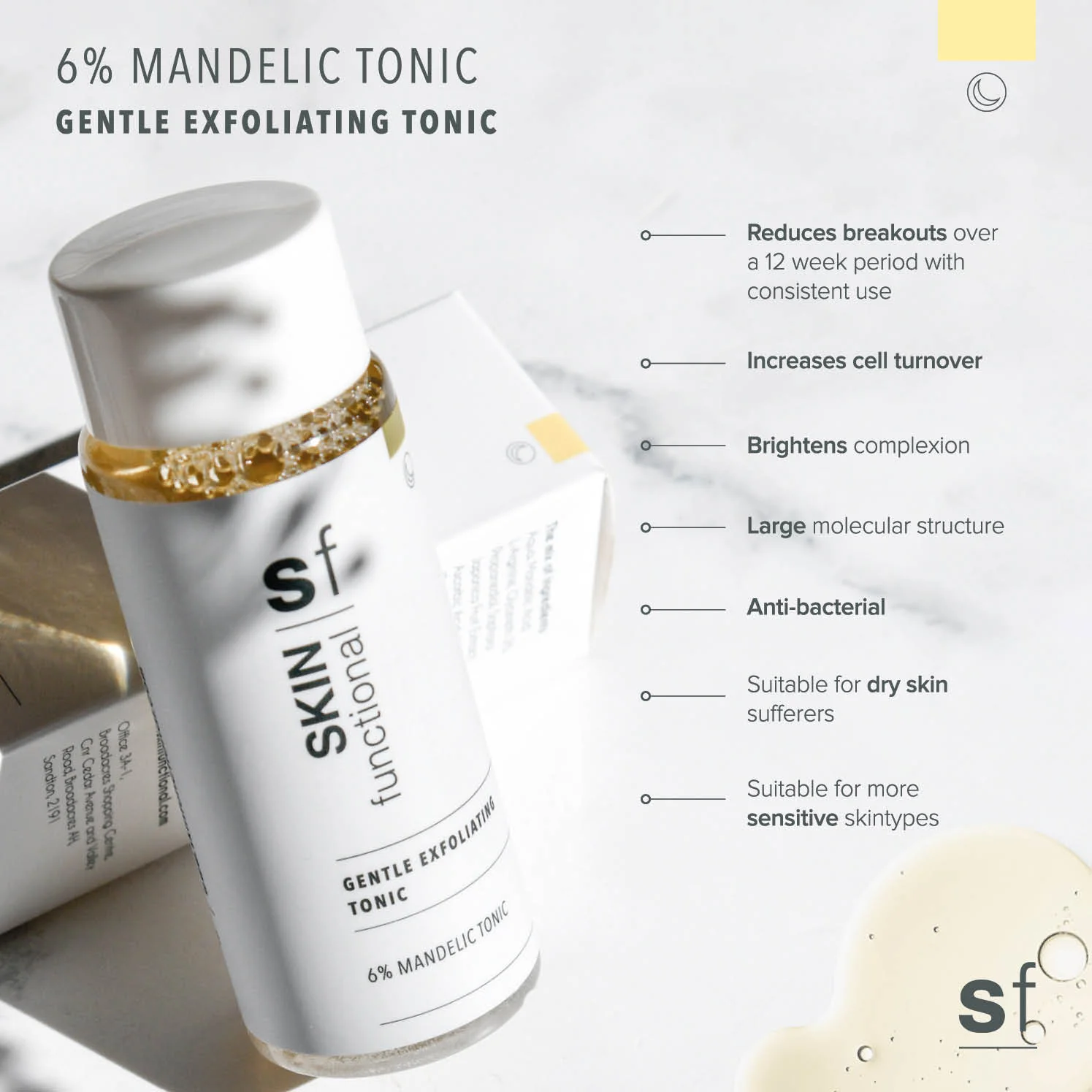 6% Mandelic Exfoliating Tonic - Image 4