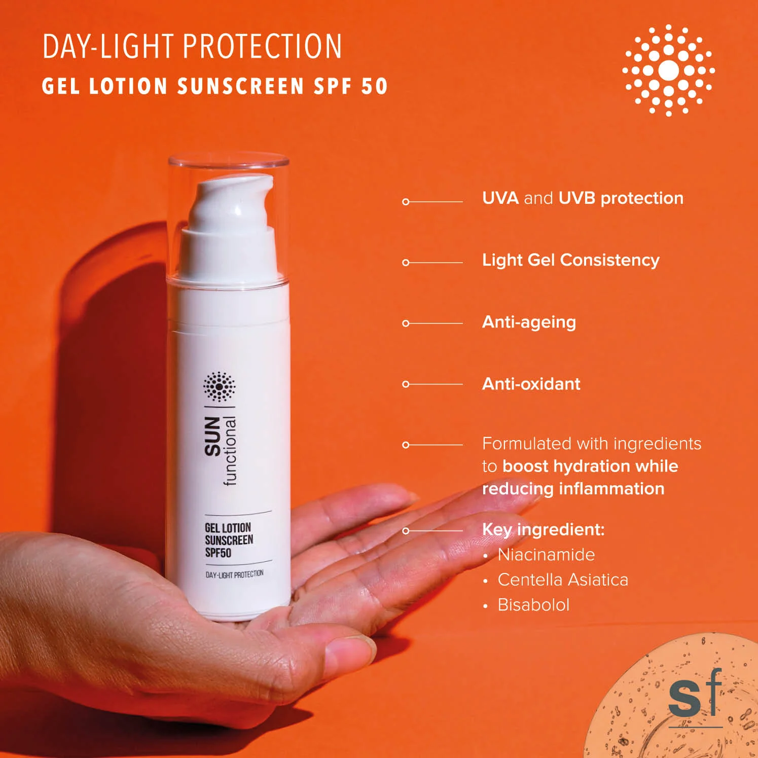 Gel Lotion Sunscreen SPF50 - Image 4