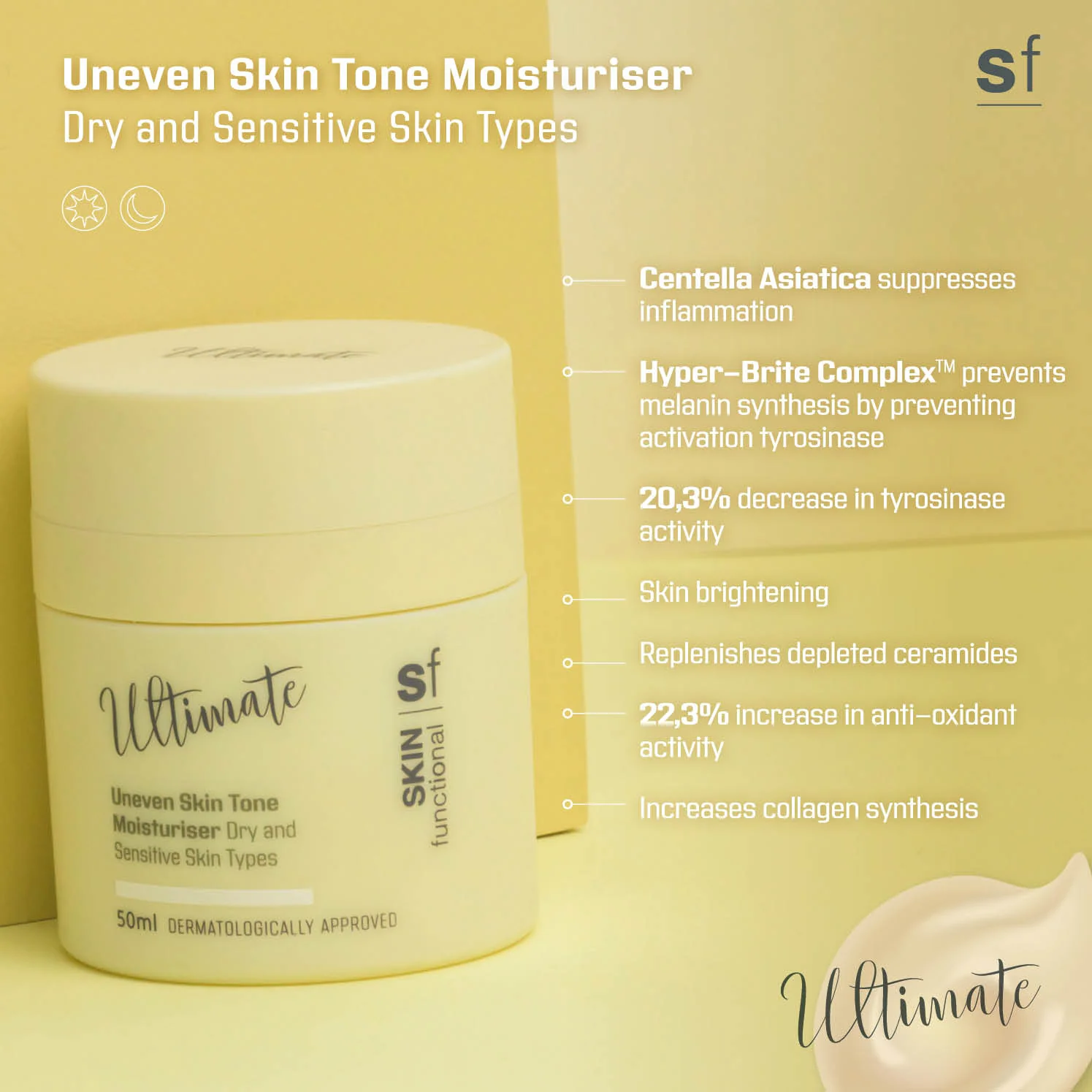 Uneven Skin Tone Moisturiser Dry, Sensitive Skin - Image 4
